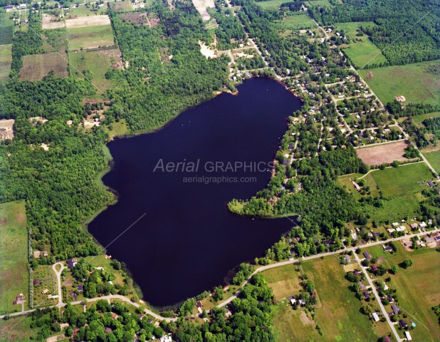 Little Paw Paw Lake in Berrien County, Michigan